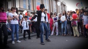 Майкл Джексон Michael Jackson - Флешмоб  25.06.2012 Москва