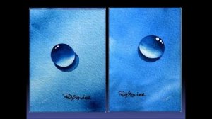 Пошаговое рисование капли росы.mp4