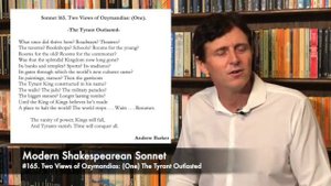 Modern Shakespearean Sonnet 165. Views of Ozymandias: (One) -The Tyrant Outlasted- by Andrew Barker