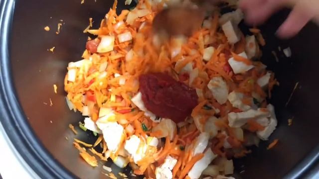 Готовлю плов в мультиварке ? нереально вкусно ? смотреть онлайн