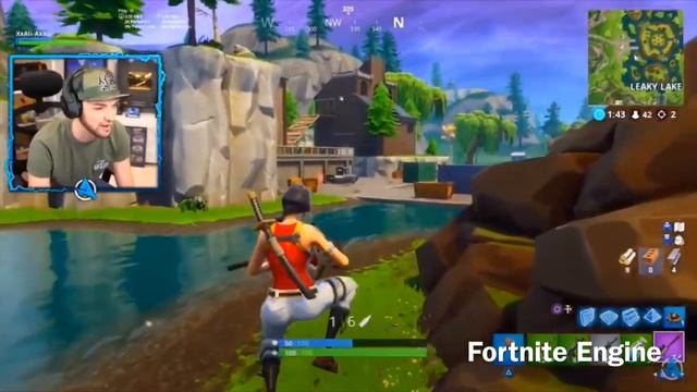 ALIA AND STREAMERS REACT TO *NEW* MOUNTED TURRET | FORTNITE BATTLE ROYALE | Fortnite Engine | смотреть онлайн