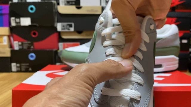 NIKE AIR MAX 1 PRM "SPIRAL SAGE" review & on feet!! смотреть онлайн