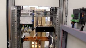 Главный распределительный щит - ГРЩ на стадии монтажа