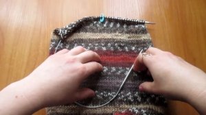 Расчет и вязание выреза круглой горловины  МК для начинающих