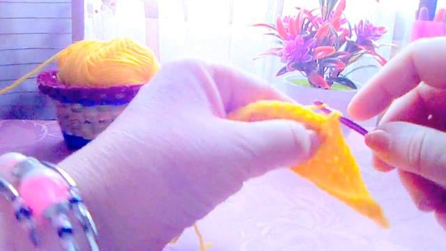 Как прибавить и убавить петли крючком?. смотреть онлайн