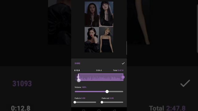 Inshot tutorial of Let me take you dancing with black pink ✨