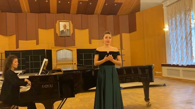 Анастасия Попова - Э. Направник - Речитатив и романс Маши из оперы 'Дубровский"
