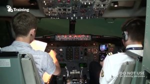 Асимметрия в отклонении закрылков Boeing 737 CL - BAA Training