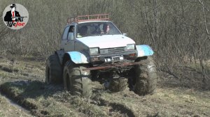 Покатушки по грязи на ОКА 4х4 off road, УАЗ Буханка, УАЗ 31514, УАЗ 3151. Первомай 2019 часть вторая