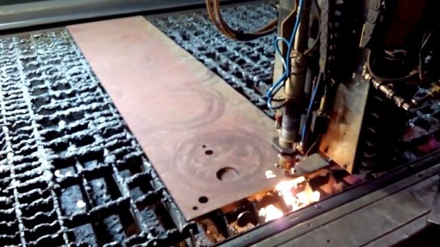 Раскрой детали верхней площадки секции для поворотного устройства смотреть онлайн