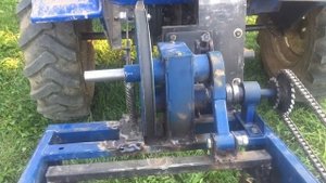 Картофелекопалка транспортерная,переделка под минитрактор гарден Скаут
