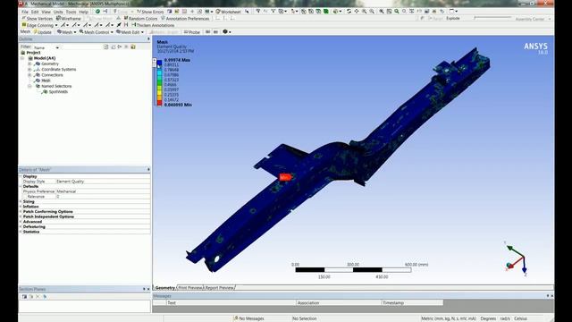 How to use ANSYS Workbench for Shell Meshing and Editing