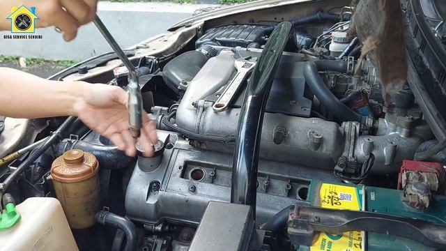 GANTI BUSI Mobil BERMESIN H25 V6 2500 Escudo XL7  Cara Yang Benar