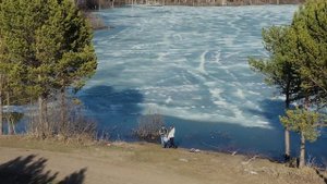 Водопад за селом Глубокое (Кемеровская область)