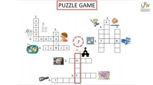 English Crossword - Easy word puzzle game|| Improve Your English Grammar vocabulary || DIY