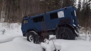 🚐 🇷🇺 В России создали трансформируемый снегоболотоход «Варяг».