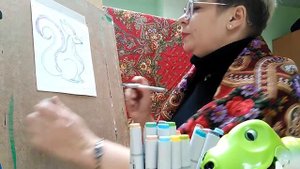 Тема занятия: "Нарисуй фантазийное животное"  Часть 1.