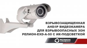 ВЗРЫВОЗАЩИЩЕННАЯ IP ВИДЕОКАМЕРА ДЛЯ ВЗРЫВООПАСНЫХ ЗОН РЕЛИОН-EXD-А-50 С ИК-ПОДСВЕТКОЙ