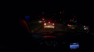 2018 Лада Веста POV Night Driving