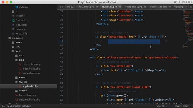 016 modify navigation and git commit in laravel смотреть онлайн