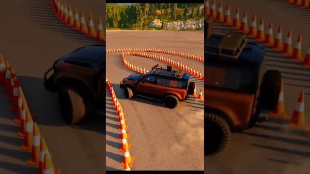 DEFENDER IMPOSSIBLE PARKING - BeamNG.Drive