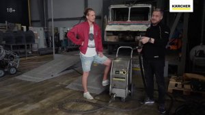 ICE Бластинг – струйная очистка сухим льдом от Karcher!