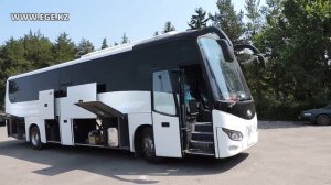King Long XMQ6127C Туристический автобус  51+1+1, Китай - видеообзор в Алматы (Казахстан)
