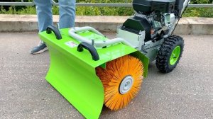 Многофункциональная подметальная машина REDVERG RD-SW60/7Q + навесное оборудование