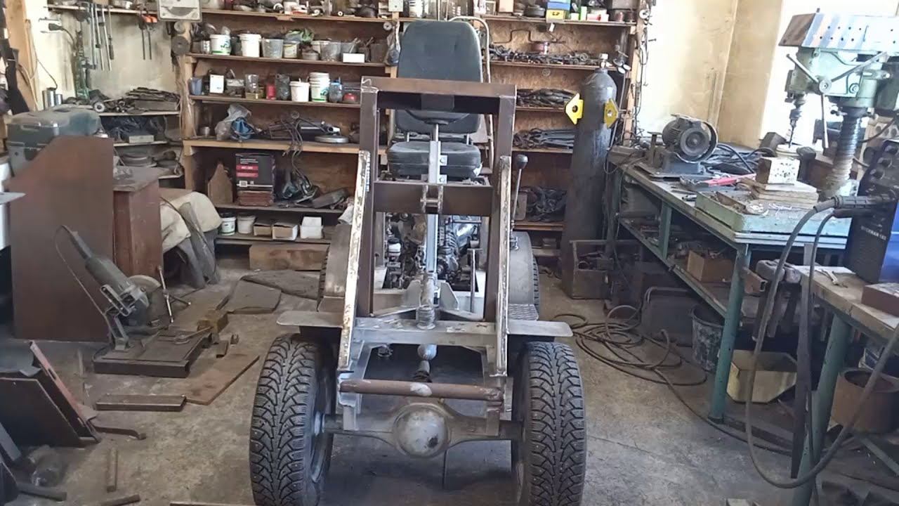 Сборка МИНИ ПОГРУЗЧИКА / Часть 4 смотреть онлайн