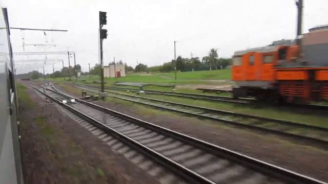 На польском дизель-поезде Pesa из Витебска в Минск. смотреть онлайн