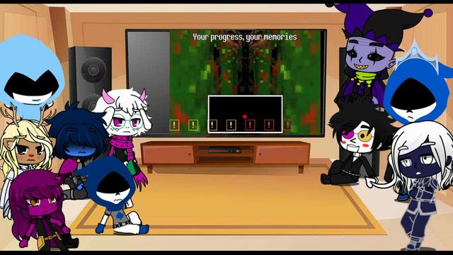Deltarune Reacts to Undertale the Musical | Part 6 | GCRV | смотреть онлайн