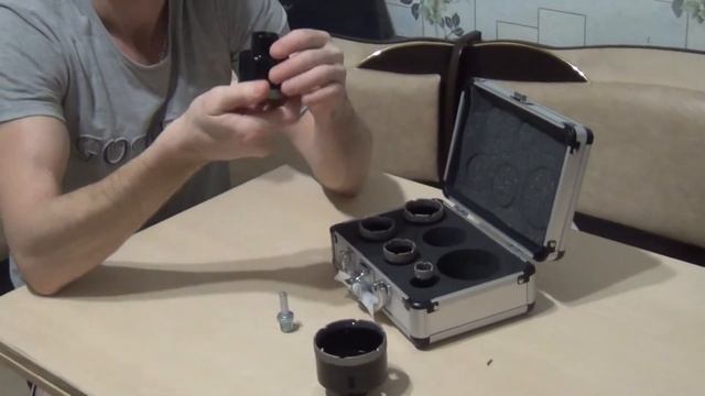 Обзор коронок по керамограниту с вакуумной пайкой с Али Экспресс