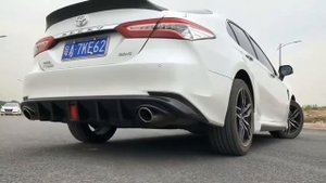 Обвес, накладки на бампера Toyota Camry (8G) XV70 2017-