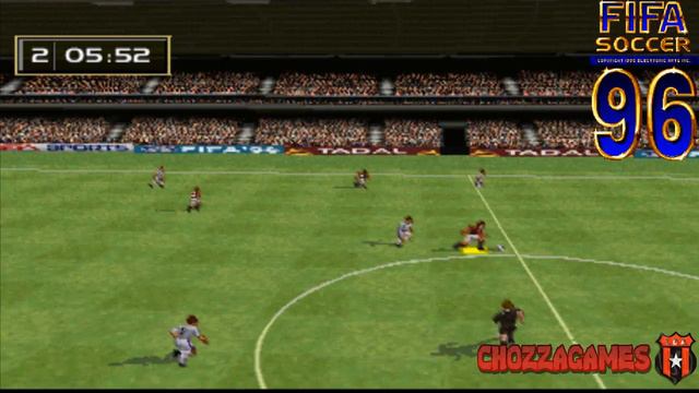 FIFA Soccer 96  Juego que en su epoca me impresionó brutal y desproporcionadamente!!