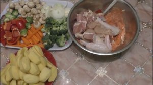Мясо в Рукаве с Картошкой и Овощами. Вся семья влюбится в это блюдо!