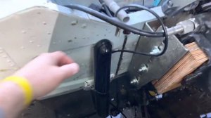 Убираем тень от сапога мотора на лодке Обь