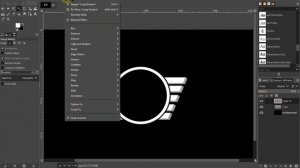 Gimp Tutorial: Text Company logo design In gimp 2.10