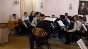 Первое соло на бандонеоне. Piazzolla/Chiquilin de bachin