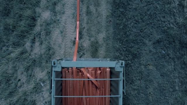 Мобильная трубопроводная система "БАЛТИКФЛЕКС" из плоскосворачиваемых рукавов на базе контейнера.