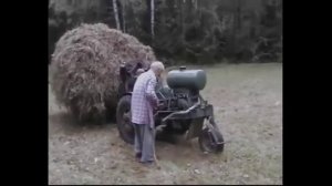 Дедушкин самодельный трактор