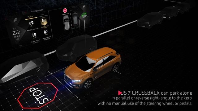 DS 7 CROSSBACK Park Pilot | AutoMotoTV смотреть онлайн