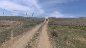 Розовое озеро, покатушка на альфе 125 и bajaj pulsar ns 200