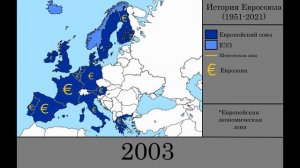 История Европейского союза (1951-2021) - Каждый год