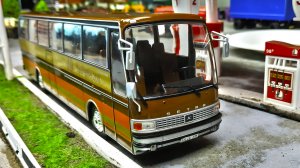 Моделька автобуса SETRA масштаб 1:43.