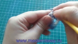 Вязание для начинающих. Узоры крючком: чешуйки. Подробный видео урок