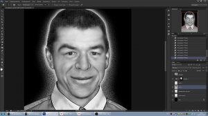 Ретушь плохого фото на памятник для ударного станка