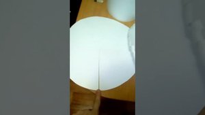 Гриб-шляпка из бумаги,своими руками!