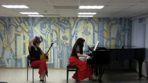 "Цыганочка" Юлия Голощапова (домра), Ольга Благова (фортепиано) г. Норильск