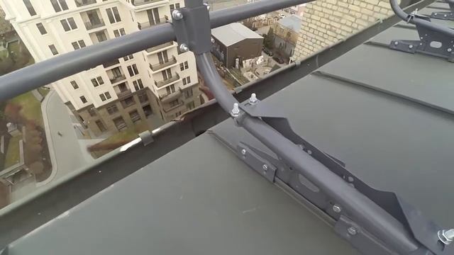 Демонтаж фальцевой кровли в Москве на Фрунзенской набережной.