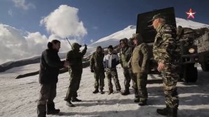 «Военная приемка На колесах в броне на Эльбрус Часть 3»